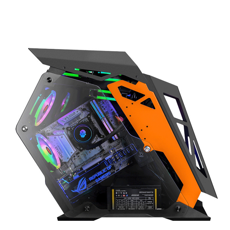 2022 ATX Mid-Tower anime Chassis Gaming side transparent PC Case Tower Computer Case from darkflash