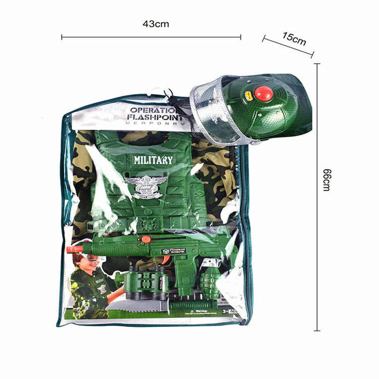 Children Set Packing Military Halloween Soldier Costume Kids Fancy Dress Costumes For Kids