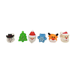 Hot selling Christmas Halloween glowing ring toys Flashing pumpkin Christmas tree elk flashing ring children's toys