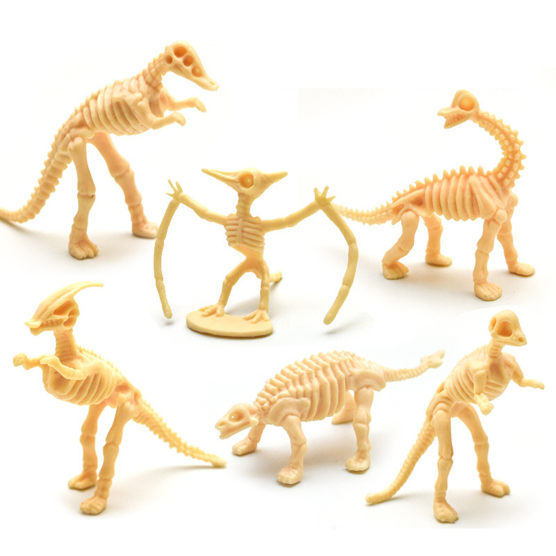 Children Archaeological Excavation Dinosaur Fossils Early Education Toys Simulation Dinosaur Skeleton Toys Children DIY Toys