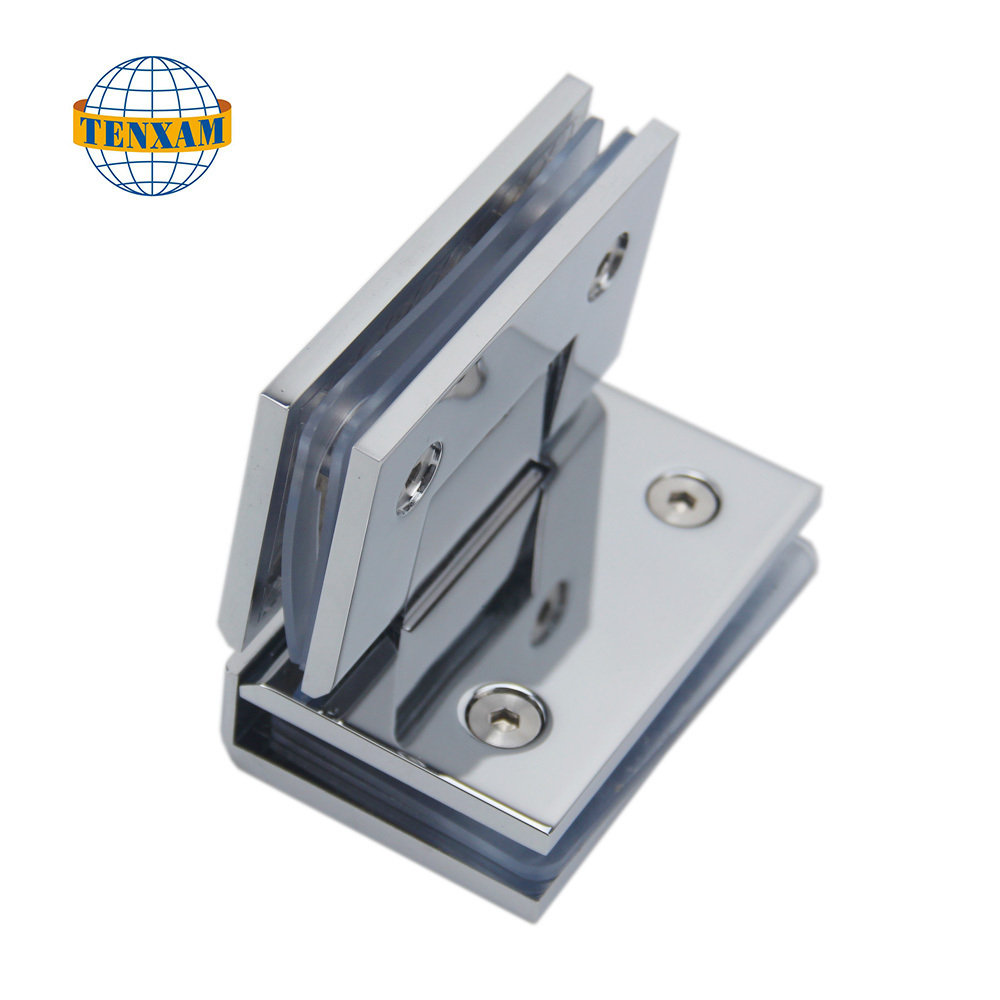 Easier Installation Glass Shower Door Hinge Adjust 5cm Heavy Duty Shower Screen Hinge