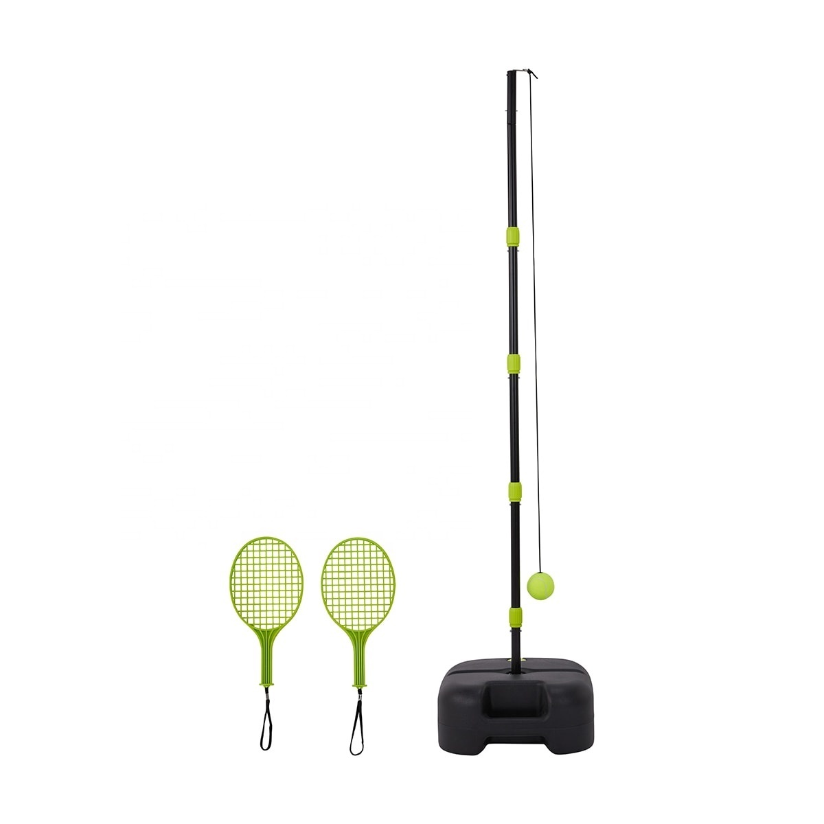 Fun Tennis Training Equipment Swing Ball Trainer Set for Precision Practice Spin Swingball Grip Solo Cricket Rebound Machine