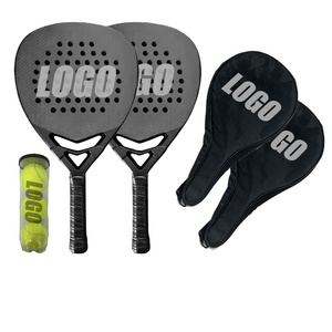 Top Ranked Quality OEM Factory Directly Custom Brand Carbon Fiber 3K/12K/18K Padel Racket Tennis Racquet