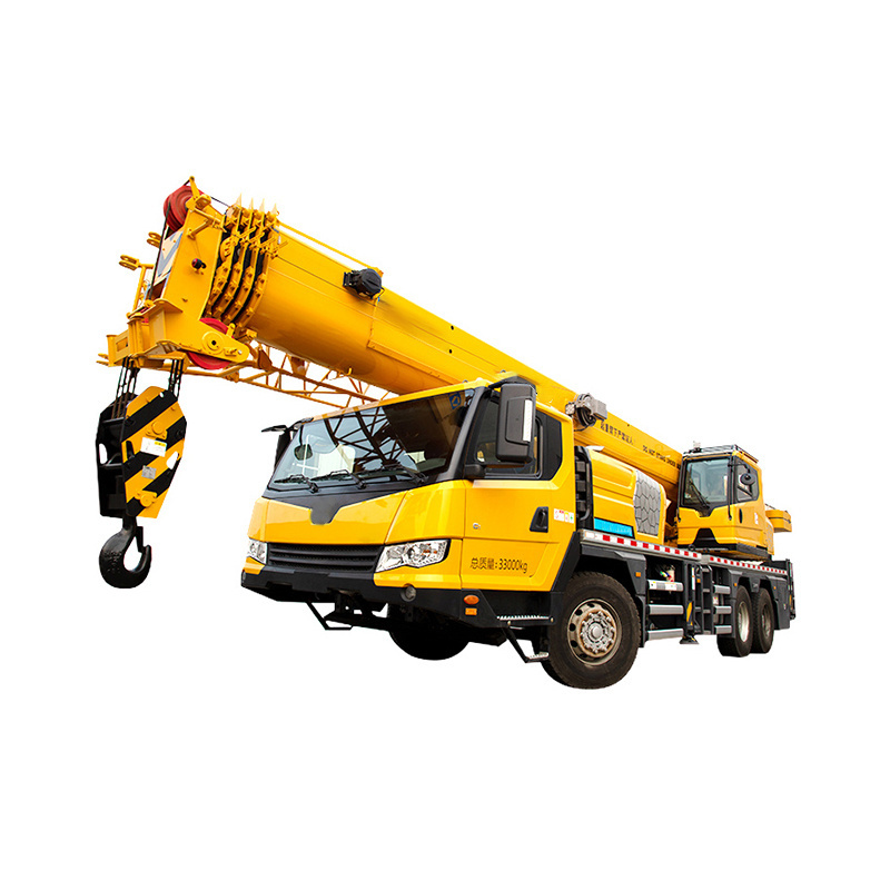 Good service Lifting Truck Crane 25 Ton 43.5 Meter Boom Telescopic Boom Crane Truck XCT25L4 basement under construction