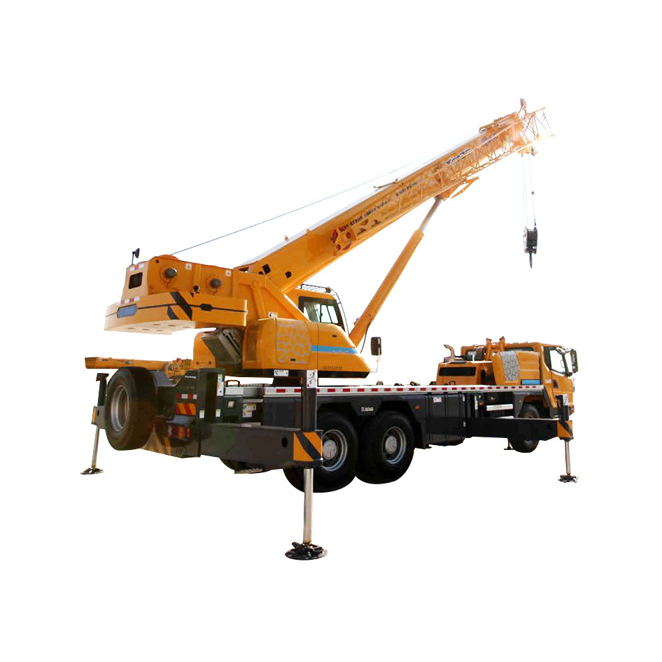 Good service Lifting Truck Crane 25 Ton 43.5 Meter Boom Telescopic Boom Crane Truck XCT25L4 basement under construction