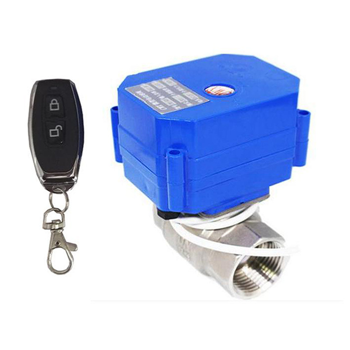 wireless remote control motorized valve wireless motorized ball valve