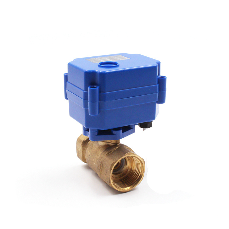 automatic water drain valve dn20 2 way motorized valve motor ball valve 220VAC CR03 or CRO4