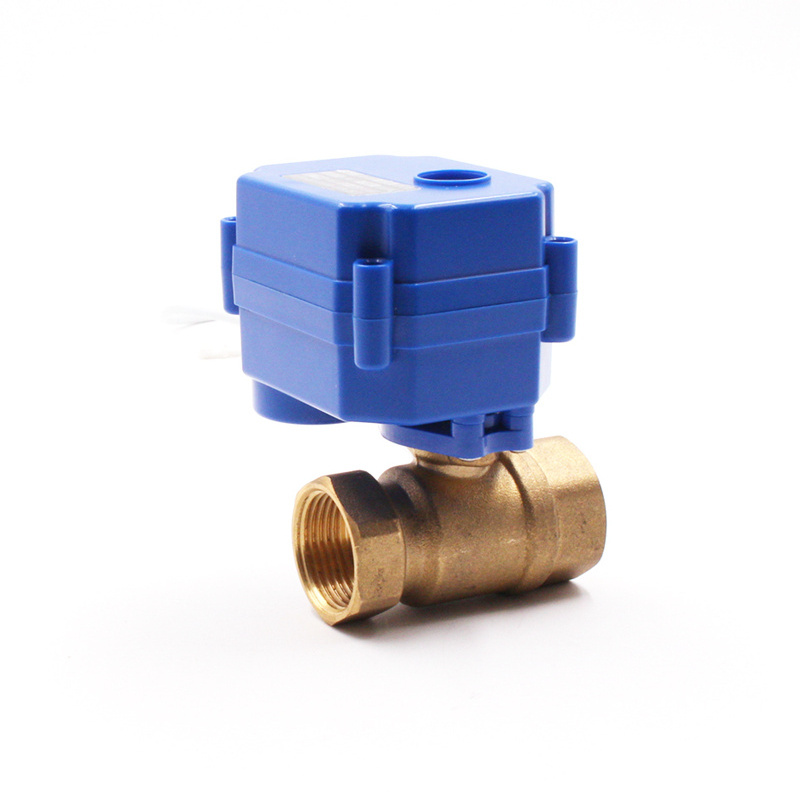 automatic water drain valve dn20 2 way motorized valve motor ball valve 220VAC CR03 or CRO4