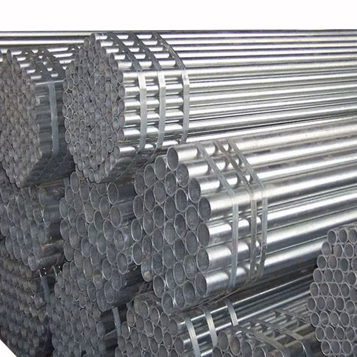 Wholesale hot dip gi seamless galvanized round steel pipe ASTM A106 Sch 40 ERW GI Iron Tube