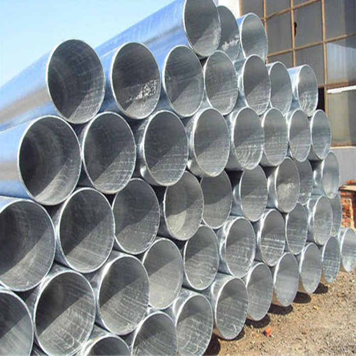 Wholesale hot dip gi seamless galvanized round steel pipe ASTM A106 Sch 40 ERW GI Iron Tube