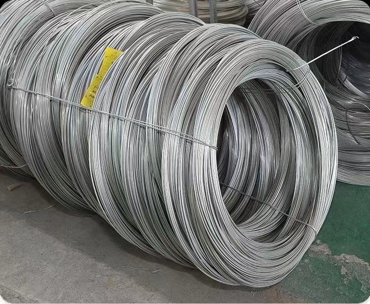 factory customized cold drawn hot-rolled raw material 304 stainless steel spring wire