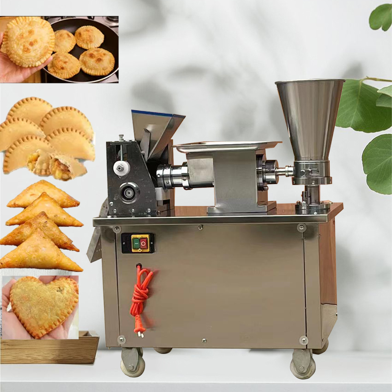 Small Machine Automatic Dumping Empanada Making Machine for Arepas  Empanadas