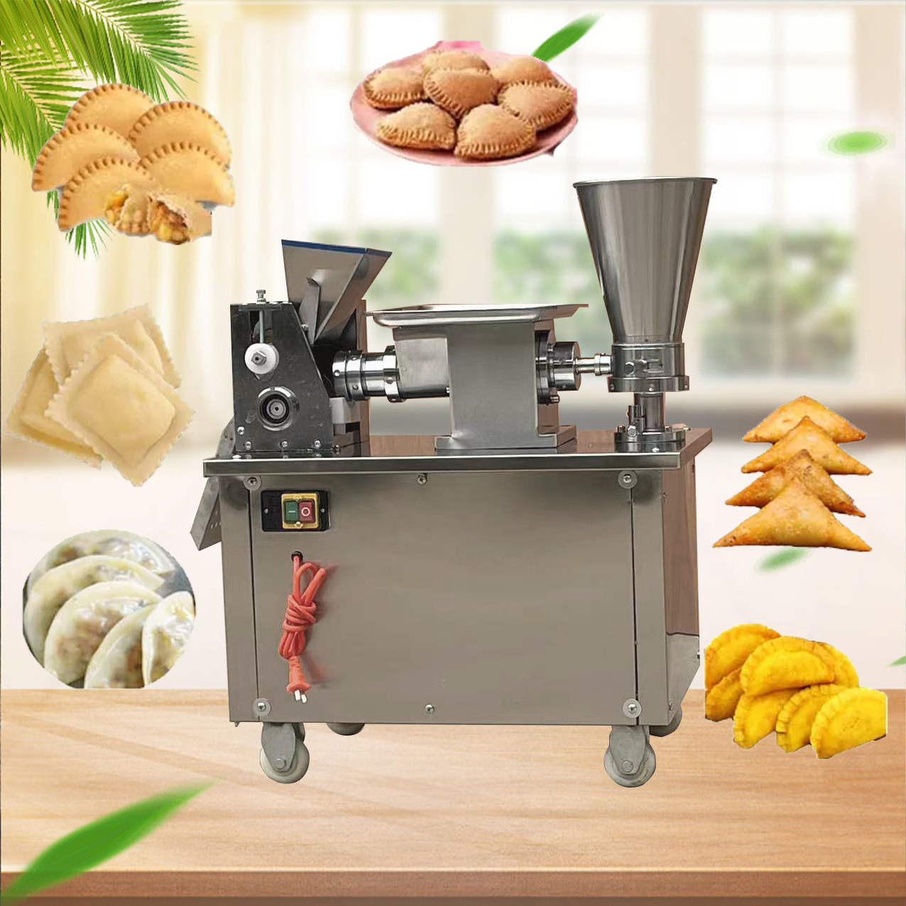 Small Machine Automatic Dumping Empanada Making Machine for Arepas  Empanadas