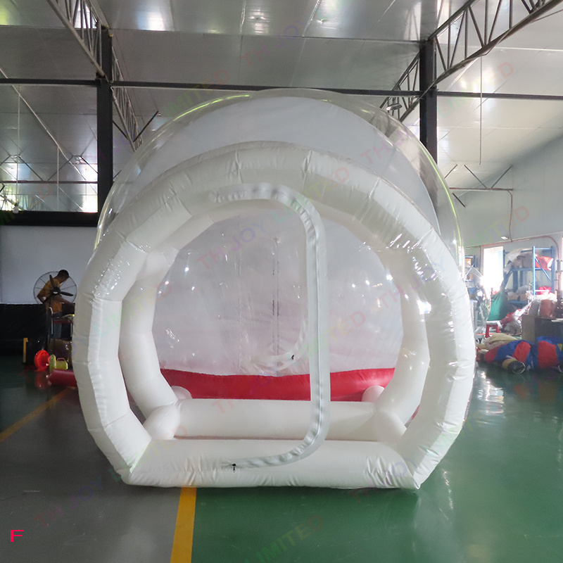 Custom giant outdoor human size inflatable snow globe for events sale