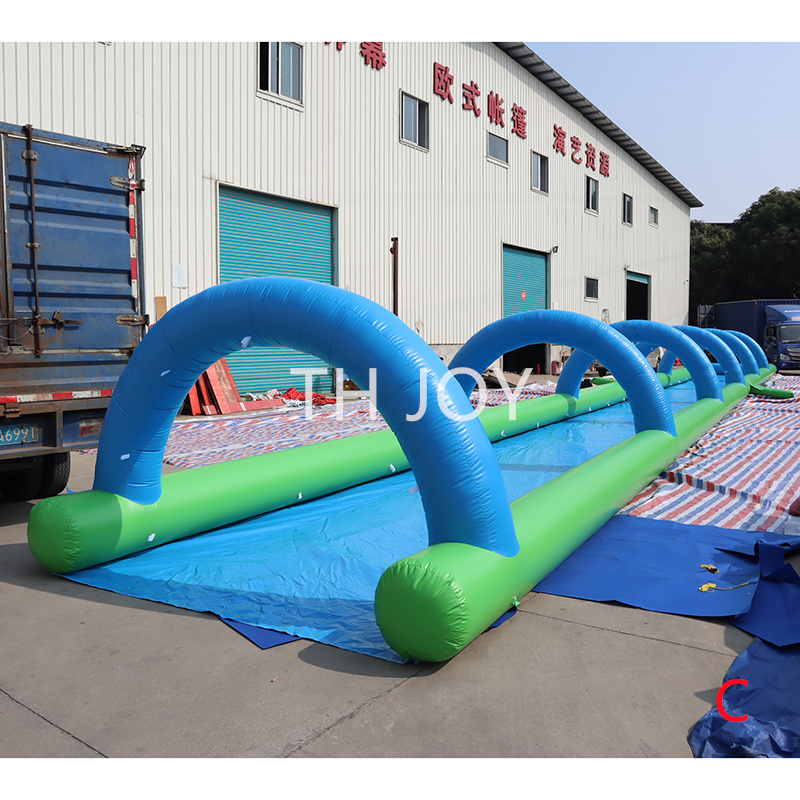 30m 100ft long inflatable slide the city,inflatable water slip,customized inflatable water slide for summer party events