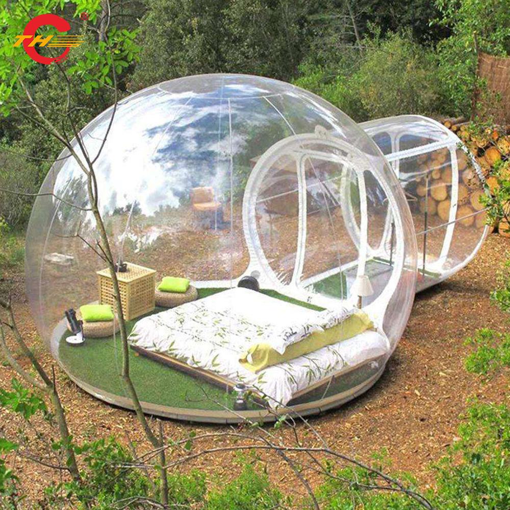 hot sale inflatable advertising clear inflatable bubble tent inflatable bubble tent