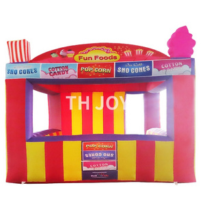 Outdoor Portable Inflatable Concession Stand/Inflatable Fun Foods Booth/Fun Foods inflatable Carnival Shop