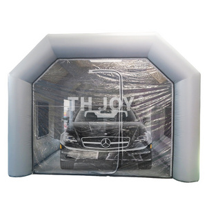 Inflatable Mobile Paint Spray Booth Tent for Car Care and Cleaning