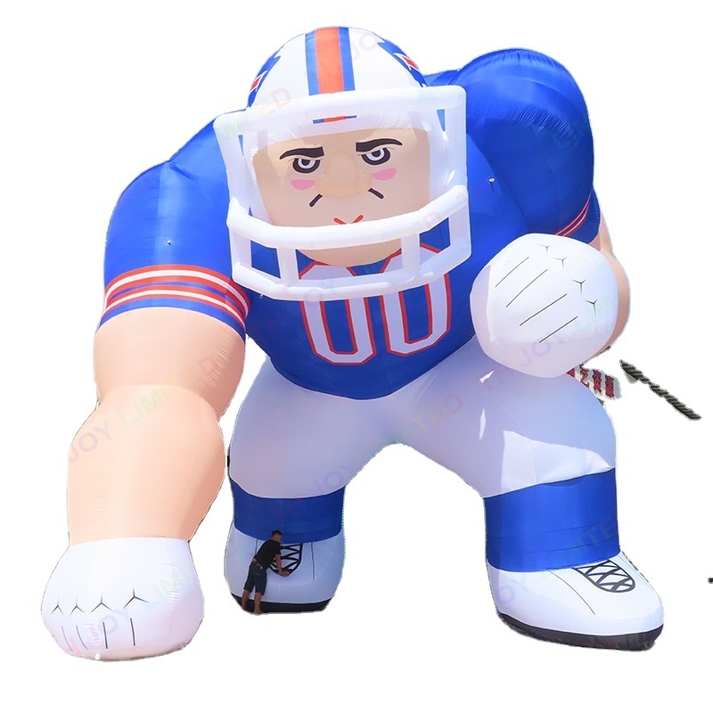 9m 30ft tall giant Customized Football Player NFL Inflatable Bubba Player