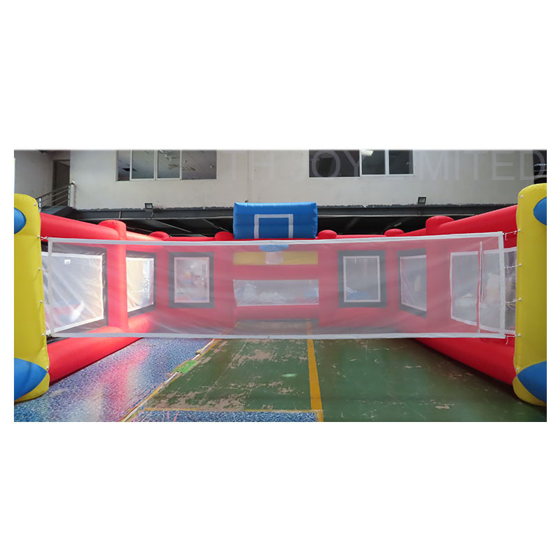 Free Shipping! 10x6x2.2mh Outdoor Football Playground Commercial Soccer Ball Pitch Inflatable Football Field For Sale/Rental