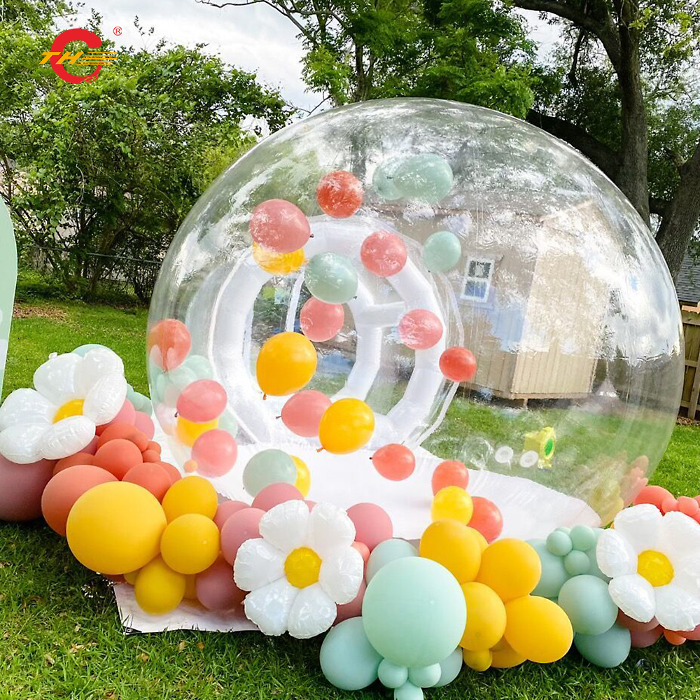 Hot Sales Balloon Dome Inflatable Bubble Balloon House Transparent Tent for Kids Birthday Party