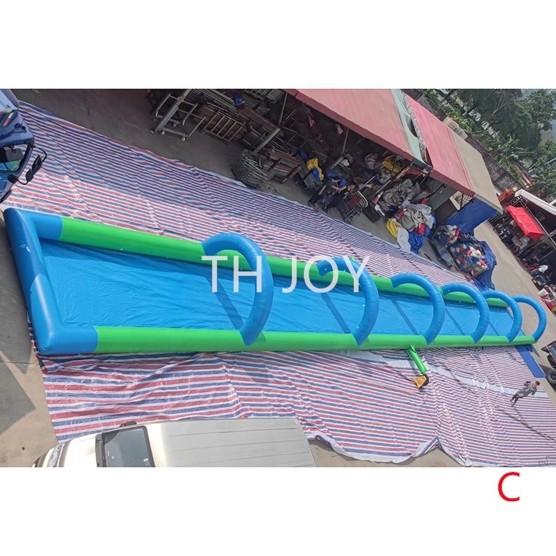 30m 100ft long inflatable slide the city,inflatable water slip,customized inflatable water slide for summer party events