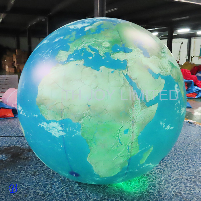 2/3/4m Giant Planet Balloon Hot Sale Giant Inflatable Earth Balloons For Promotion Earth Globe model