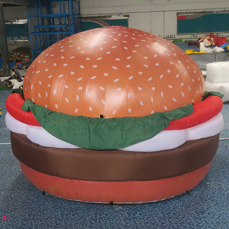 inflatable food models hamburger advertising burger inflatable hamburger for burger shop advertising