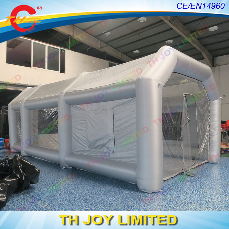 8x4m Inflatable Paint Booth  Professional Inflatable Spray Booth Portable Car Painting Booth Tent