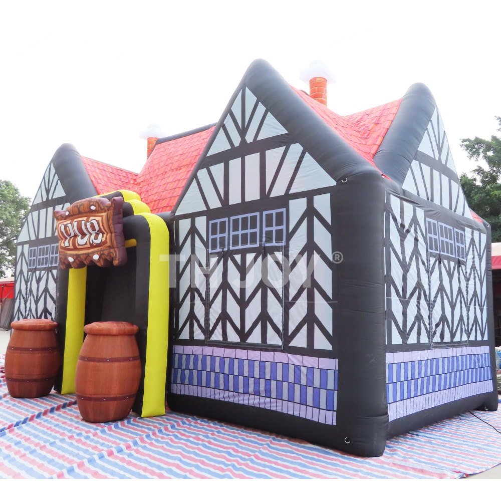 Large inflatable Irish pub/ inflatable bar tent for St. Patrick's Day celebration