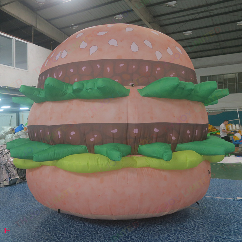 inflatable food models hamburger advertising burger inflatable hamburger for burger shop advertising