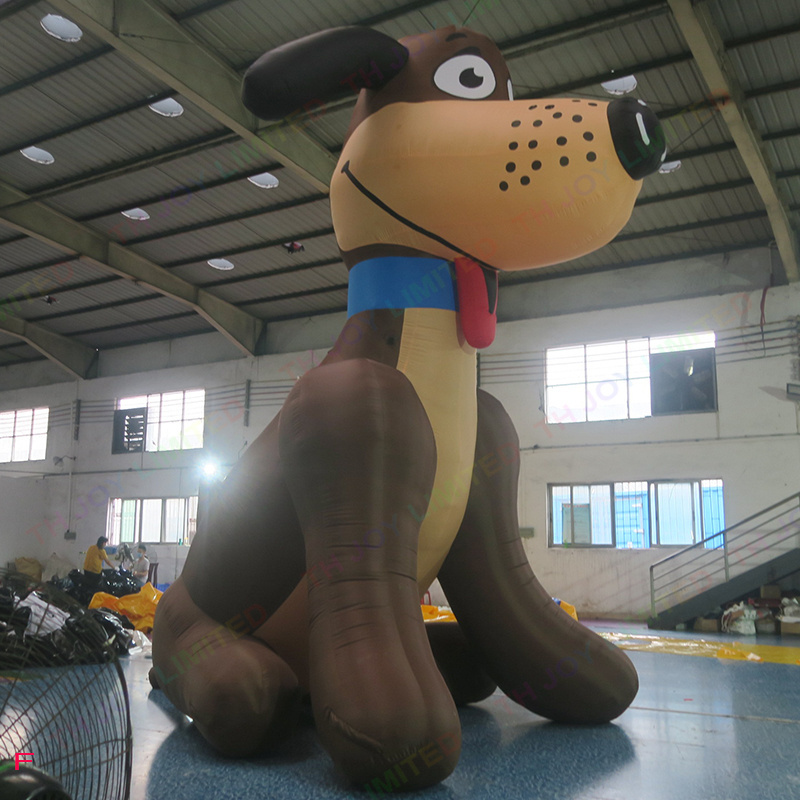 Design Giant Inflatable Dog for Advertising 3m 10ft Tall 2021 New Balloon Air Blower by Air to Door Customized in Export Carton