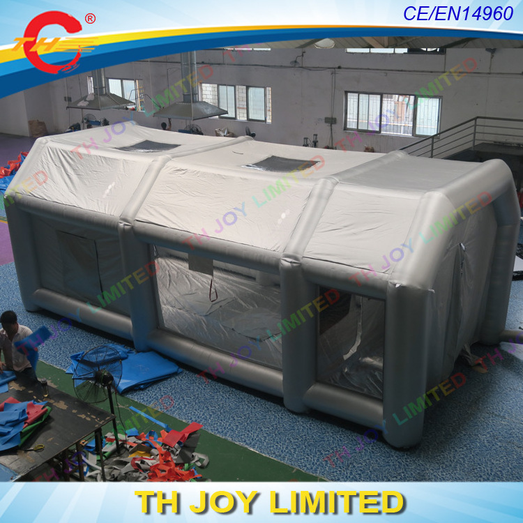 8x4m Inflatable Paint Booth  Professional Inflatable Spray Booth Portable Car Painting Booth Tent