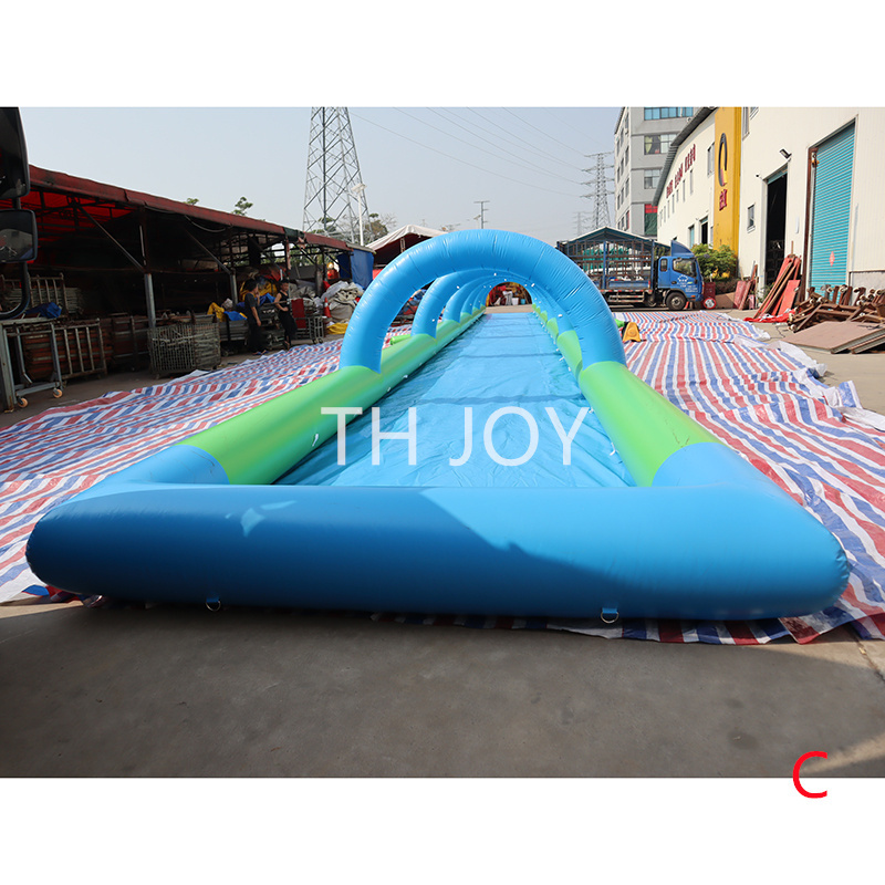 30m 100ft long inflatable slide the city,inflatable water slip,customized inflatable water slide for summer party events