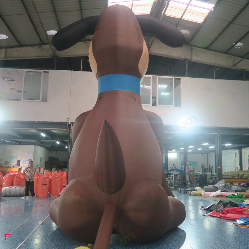 Design Giant Inflatable Dog for Advertising 3m 10ft Tall 2021 New Balloon Air Blower by Air to Door Customized in Export Carton