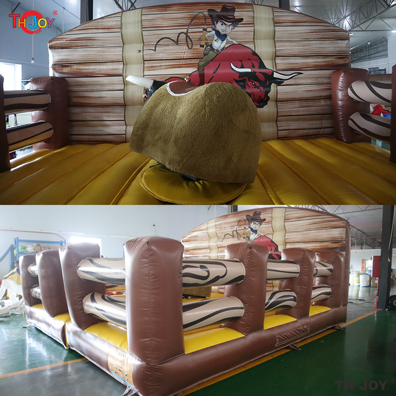 Inflatable Bull Riding Machine / Inflatable Mechanical Bull For Sale/Mechanical Inflatable Rodeo Bull