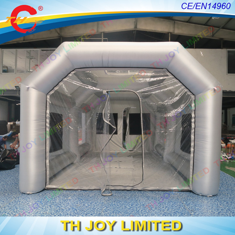 8x4m Inflatable Paint Booth  Professional Inflatable Spray Booth Portable Car Painting Booth Tent