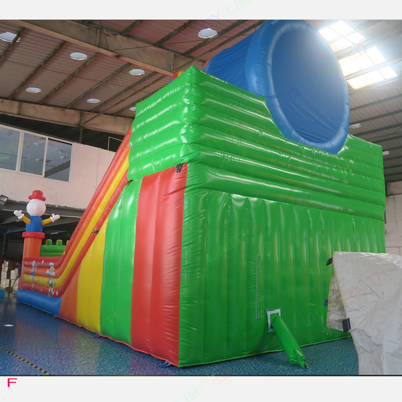 10x6m Circus Clown Playground park commercial inflatable bouncer air jumping bouncing castles inflatable bouncy castle