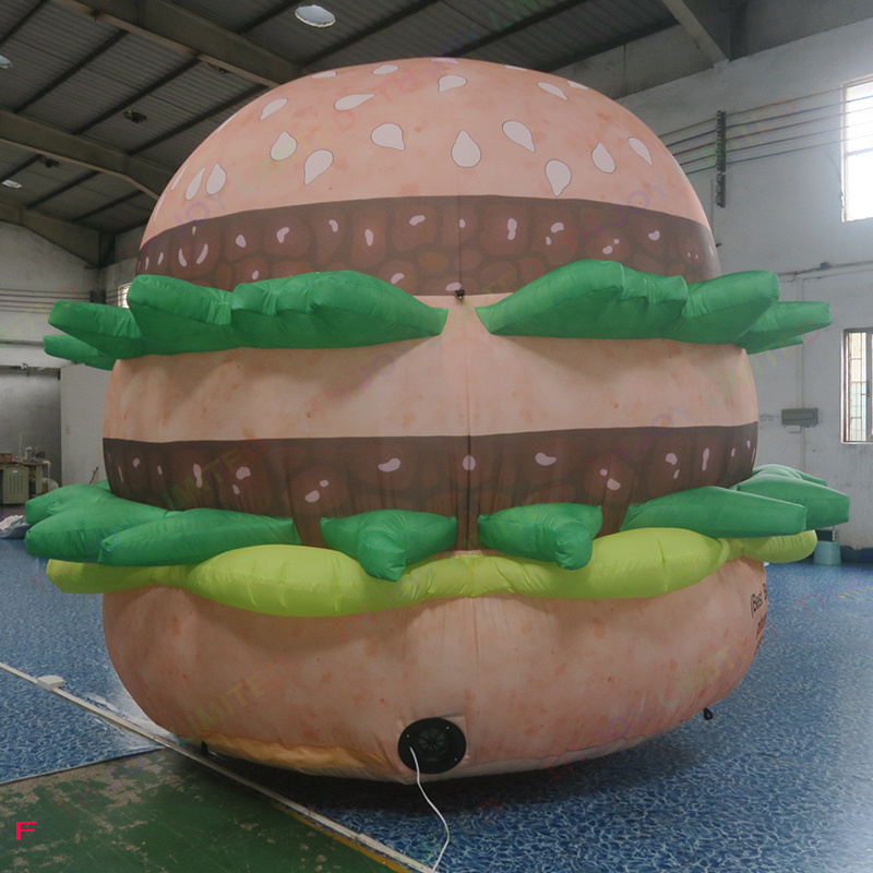 inflatable food models hamburger advertising burger inflatable hamburger for burger shop advertising