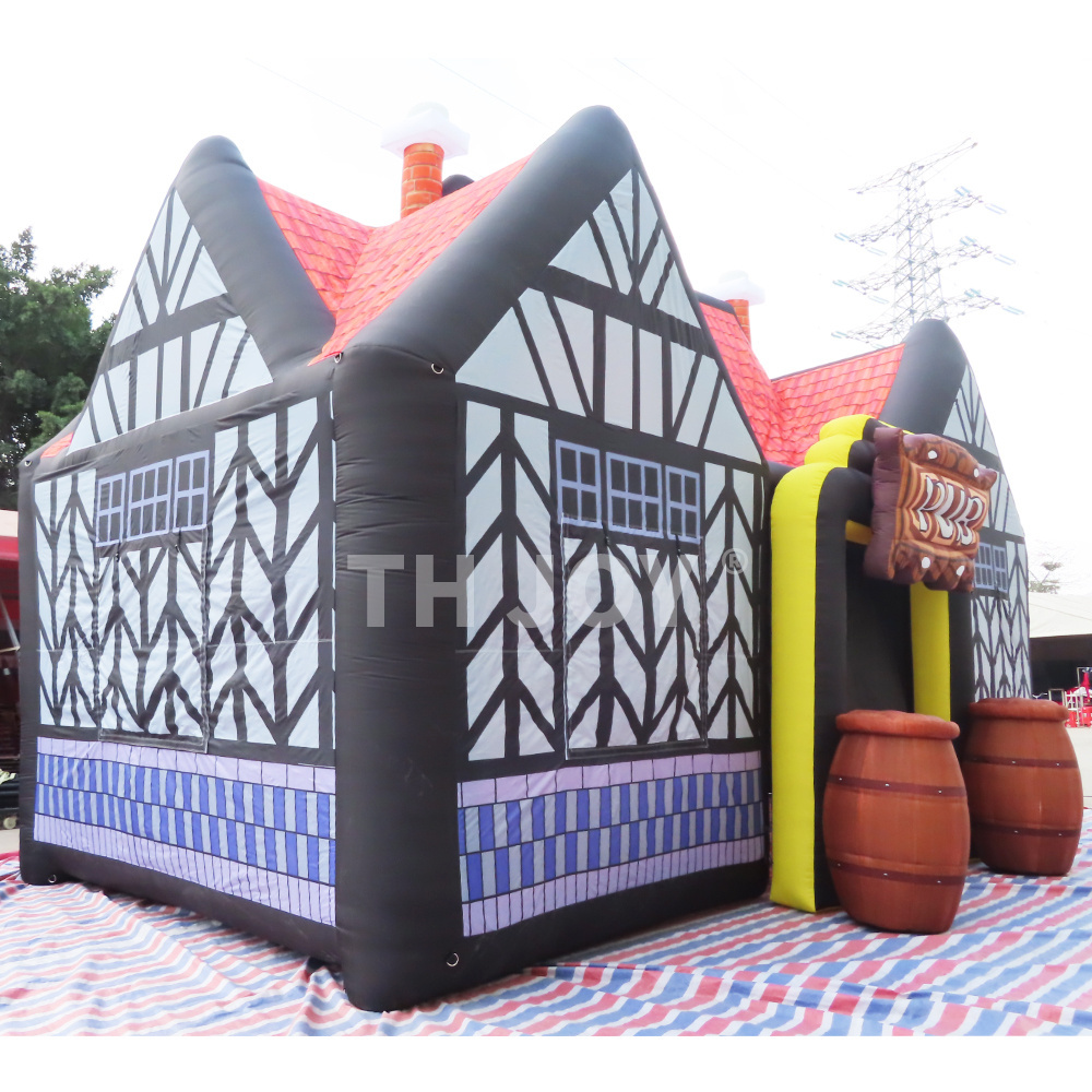 Large inflatable Irish pub/ inflatable bar tent for St. Patrick's Day celebration