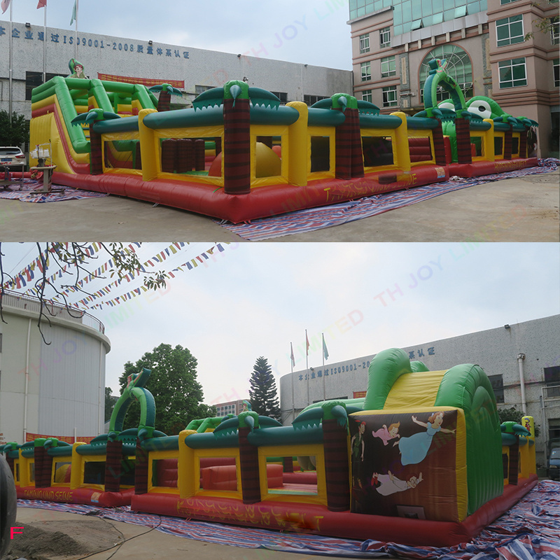 15x10m giant Inflatable Castle Park outdoor inflatable amusement park Inflatable Fun City for theme park