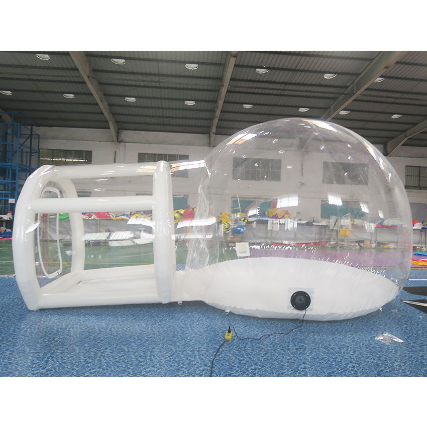 4M Dia PVC inflatable tent outdoor event inflatable transparent bubble dome house for advertising