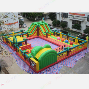 15x10m giant Inflatable Castle Park outdoor inflatable amusement park Inflatable Fun City for theme park