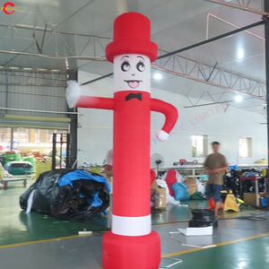 Free Door Ship Outdoor Advertising Custom Logo Inflatable Sky Dancer Hand Waving Air Man