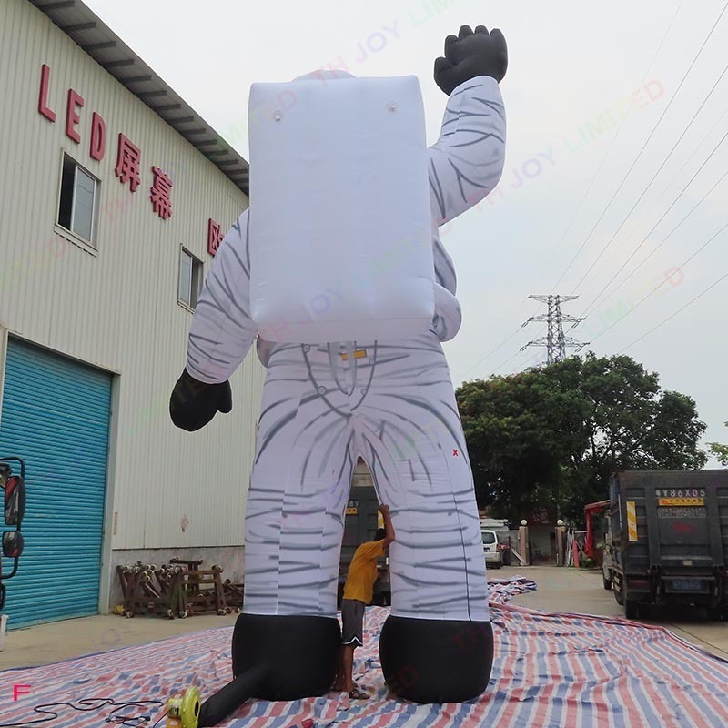 8m 26ft tall Outdoor Promotion Customized giant inflatable astronaut For Advertising