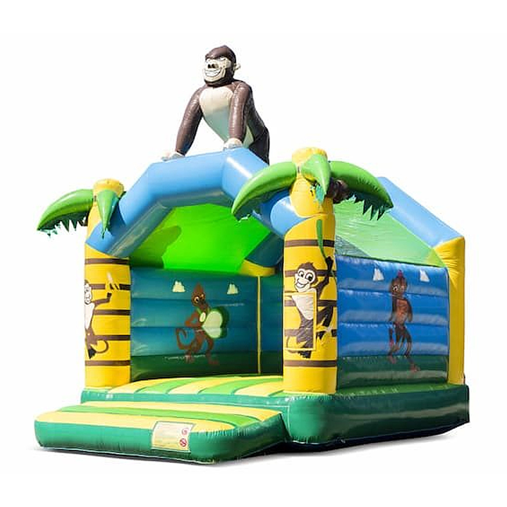 Giant 4x4m Animal Gorilla Bounce House Inflatable Bouncer for Kids Party Fun Inflatable Car Bouncy Castle