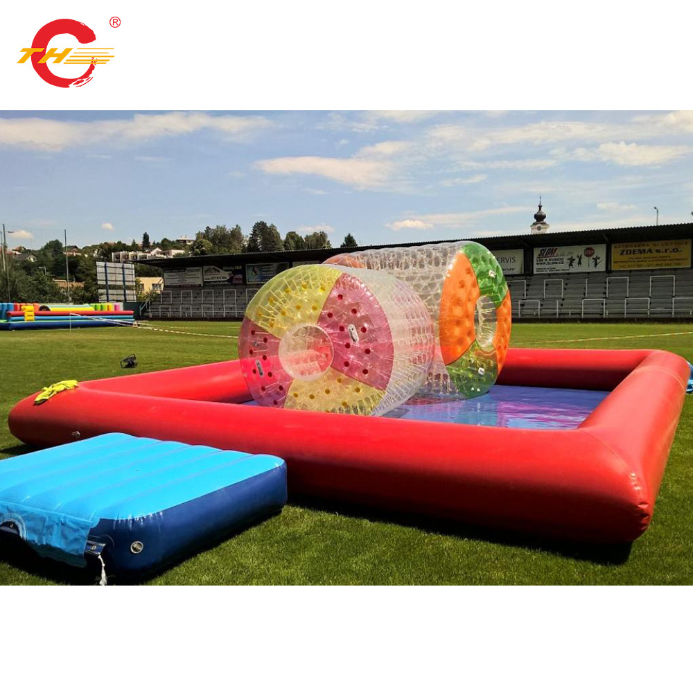 Water Play Equipment ball pool inflatable zorb ball pit for aqua bumper cars Sports Game