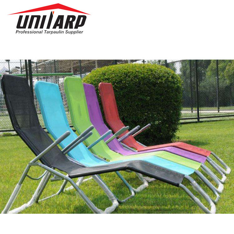 Anti-Mold High Tenacity Polyester Coated with PVC Mesh Fabrics for Outdoor Beach Furniture