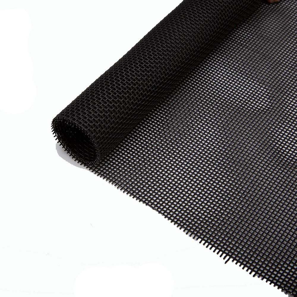 Custom Size Durable Popular Waterproof Wind Proof Polyester Pvc Coated Mesh Fabric