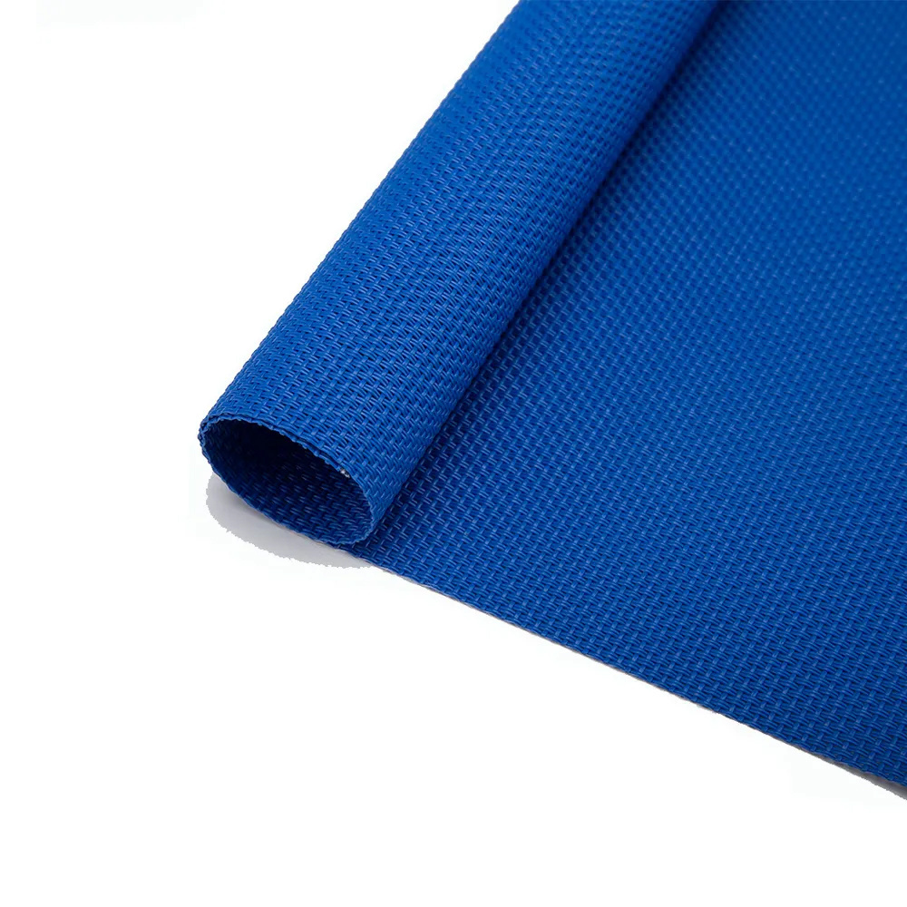 Custom Size Durable Popular Waterproof Wind Proof Polyester Pvc Coated Mesh Fabric